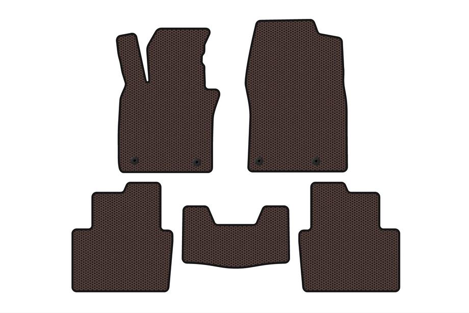 Mazda CX-30 2019- Tapis en Caoutchouc Carsuit (Marron) Image