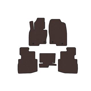 Tapis en caoutchouc Carsuit (2 rangées, 7 places, marron) photo 1
