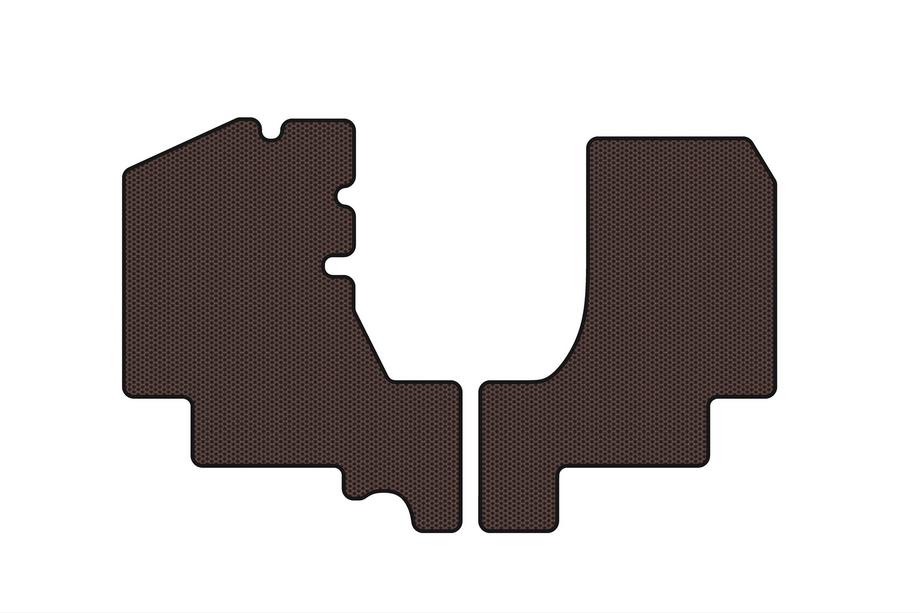 Mercedes T1 (207-410) 1977-1995 Tapis en Caoutchouc Carsuit (Marron) Photo 1