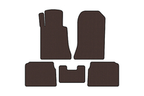 Mercedes E-class W124 1984–1997 Tapis en Caoutchouc Carsuit (SD, Marron) photo 1