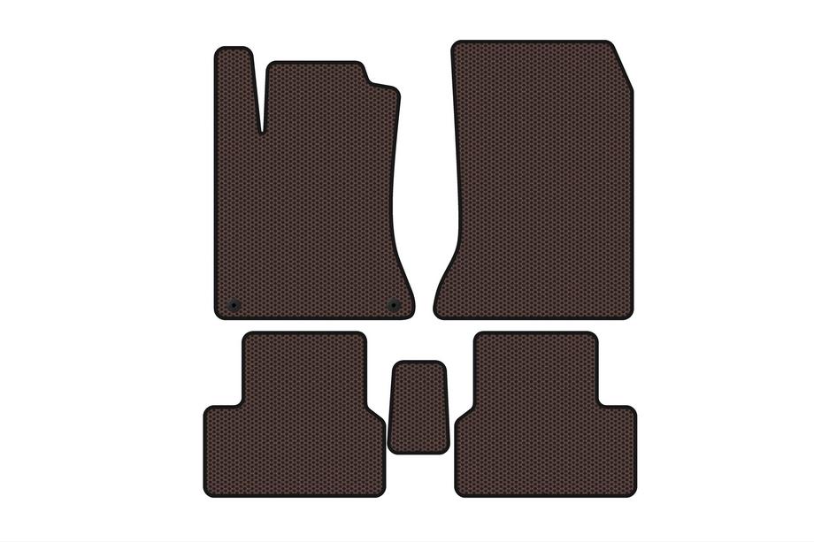 Mercedes B-class W246 2011-2018 Tapis en caoutchouc Carsuit (2011-2014, Marron) Image