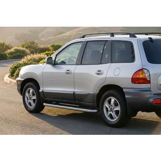 Marchepieds Latéraux Tayga Grey (2 pcs, Aluminium) Hyundai Santa Fe 1 2000-2006 photo 1