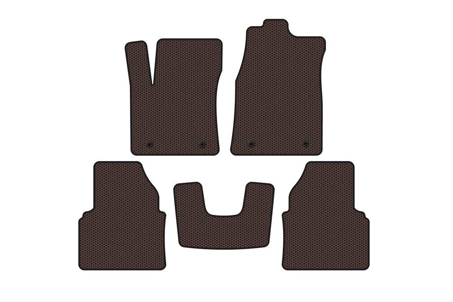 MG 550 2008-2014 Tapis en Caoutchouc Carsuit (Marron) Image