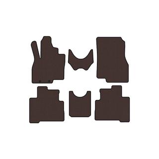 Tapis en caoutchouc Carsuit (2 rangées, marron) Mitsubishi Grandis 2003-2011 photo 1