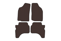Mitsubishi L200 1996-2006 Tapis en Caoutchouc Carsuit (Marron) photo 1
