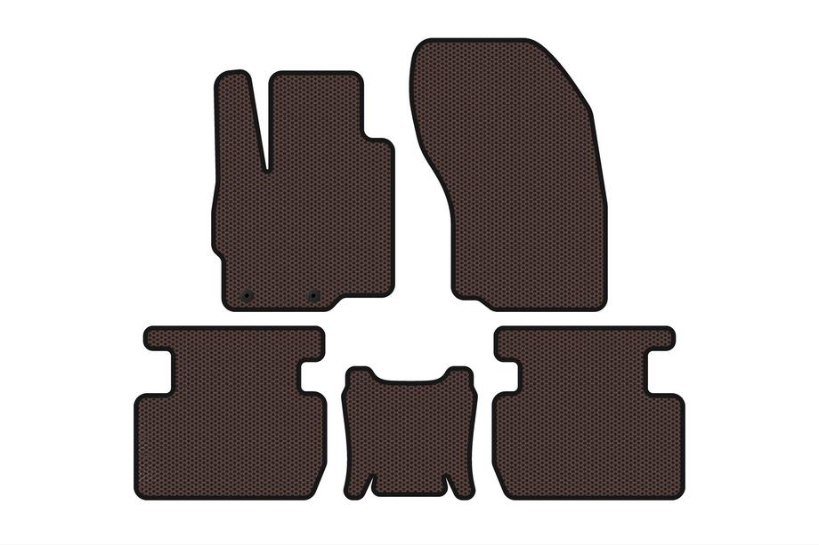 Mitsubishi Outlander 2021- Tapis en Caoutchouc Carsuit (Marron) Image