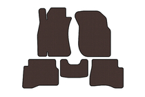 Nissan Almera N16 2000-2006 Tapis en Caoutchouc Carsuit (SD, Marron) photo 1