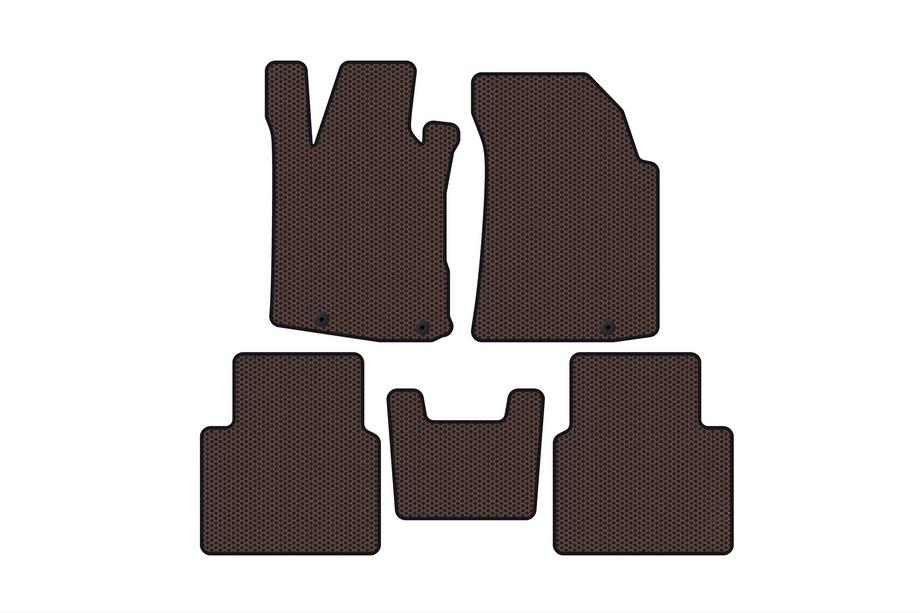 Nissan Maxima 2015-2023 Tapis en Caoutchouc Carsuit (SD, Marron) Image