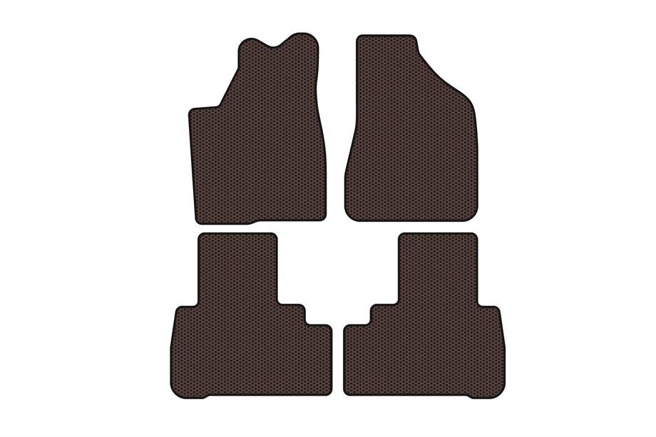 Nissan Murano 2002-2008 Tapis en Caoutchouc Carsuit (Marron) Photo 1