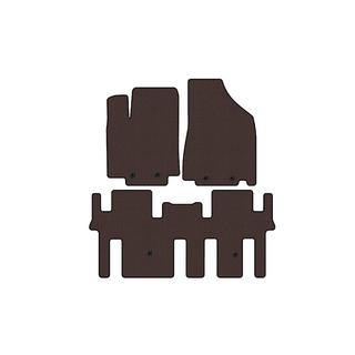 Tapis en caoutchouc Carsuit (2 rangées, marron) Nissan Pathfinder R52 2012-2021 photo 1