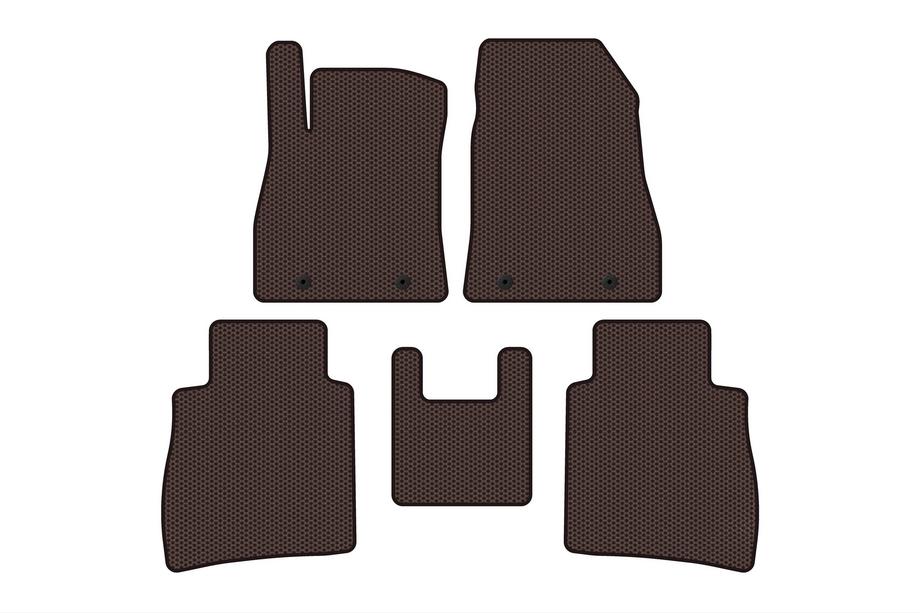 Nissan Sentra 2012-2019 Tapis en Caoutchouc Carsuit (SD, Marron) Image