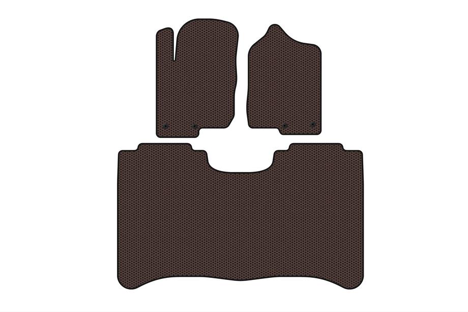 Nissan Titan 2004-2011 Tapis en Caoutchouc Carsuit (Marron) Image