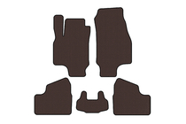 Opel Astra G classic 1998-2012 Tapis en Caoutchouc Carsuit (SD, Marron) photo 1