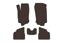 Opel Corsa C 2000-2006 Tapis en Caoutchouc Carsuit (Marron) photo 1