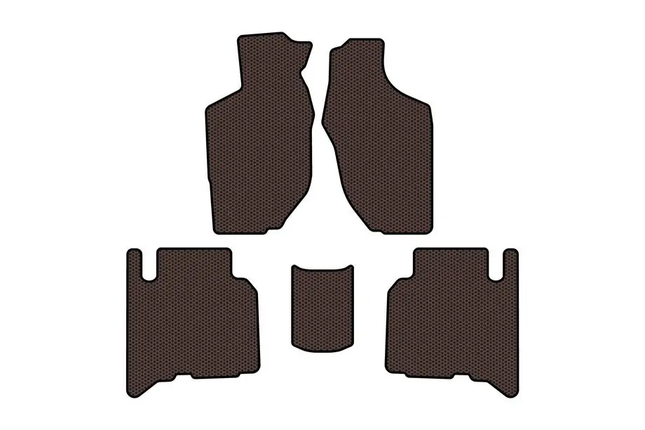 Opel Frontera 1998-2003 Tapis en caoutchouc Carsuit (5 portes, marron) Photo 1