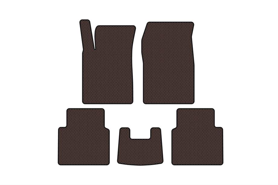 Opel Signum 2003-2008 Tapis en caoutchouc Carsuit (HB, marron) Image