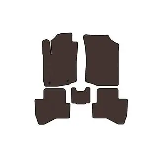 Tapis en caoutchouc Carsuit (HB, marron)