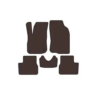 Tapis en Caoutchouc Carsuit (Marron) photo 1