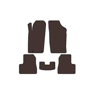 Tapis en Caoutchouc Carsuit (2009-2013, Marron) Peugeot 206 1998-2024 photo 1