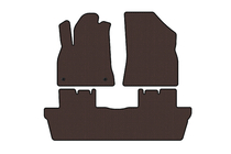 Peugeot 5008 2009-2016 Tapis en Caoutchouc Carsuit (Marron) photo 1