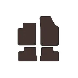 Tapis en Caoutchouc Carsuit (Marron) photo 1
