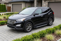 Hyundai Santa Fe 3 2012-2018 Marchepieds Latéraux Duru (2 pcs, Aluminium) photo 1