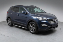 Hyundai Santa Fe 3 2012-2018 Marchepieds Latéraux Maydos V1 (2 pcs, Aluminium & Inox) photo 1