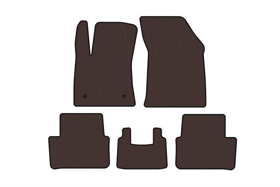 Renault Megane IV 2016-2025 Tapis en caoutchouc Carsuit (2016-2020, SW, marron) Image