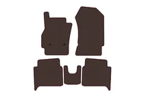 Renault Zoe 2012-2019 Tapis en caoutchouc Carsuit (HB, marron) photo 1