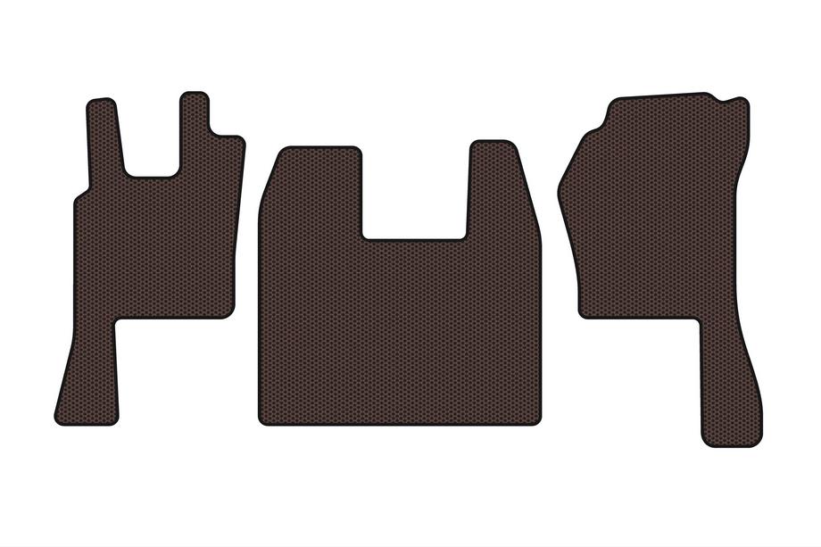 Scania P Series 2004-2017 Tapis en Caoutchouc Carsuit (Marron) Photo 1
