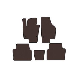 Tapis en caoutchouc Carsuit (2 rangées, marron) photo 1