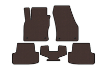 Seat Ateca 2016- Tapis en Caoutchouc Carsuit (Marron) photo 1