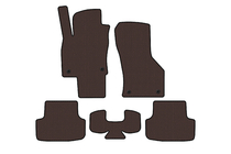 Seat Leon 2013-2020 Tapis en Caoutchouc Carsuit (Marron) photo 1