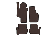 Seat Toledo 2005-2012 Tapis en Caoutchouc Carsuit (Marron) photo 1