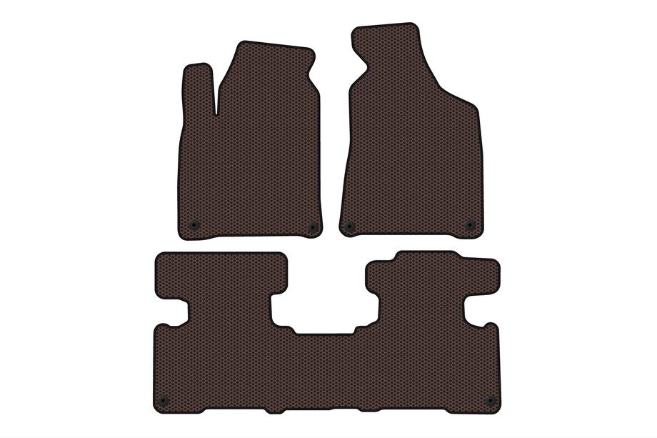 SsangYong Korando 2010-2019 Tapis en caoutchouc Carsuit (2010-2016, marron) Image