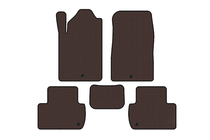 SsangYong Rexton I 2001-2017 Tapis en Caoutchouc Carsuit (Marron) photo 1