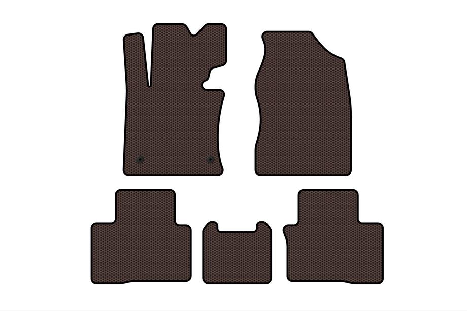 SsangYong Tivoli 2015- Tapis en Caoutchouc Carsuit (Marron) Image
