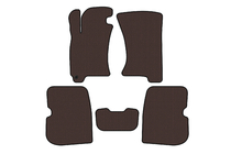 Subaru Forester 1997-2002 Tapis en Caoutchouc Carsuit (Marron) photo 1