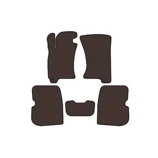 Tapis en Caoutchouc Carsuit (Marron)