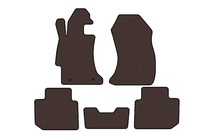 Subaru Impreza 2011-2016 Tapis en Caoutchouc Carsuit (SD, Marron) photo 1