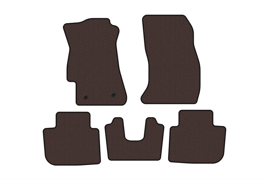 Subaru XV 2011-2017 Tapis en caoutchouc Carsuit (2011-2016, marron) Image