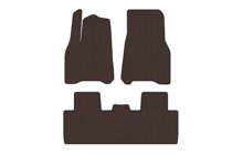 Tesla Model Y 2020- Tapis en caoutchouc Carsuit (2020-2024, marron) photo 1
