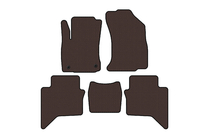 Toyota Hilux 2015- Tapis en Caoutchouc Carsuit (Marron) photo 1