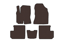 Toyota Rav 4 2001-2005 Tapis en Caoutchouc Carsuit (Marron) photo 1