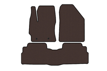Toyota Verso 2009–2018 Tapis en caoutchouc Carsuit (2 rangées, 7 places, marron) photo 1