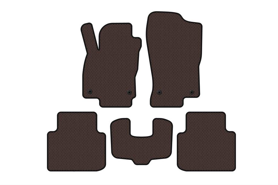 Volkswagen Arteon 2017-2025 Tapis en caoutchouc Carsuit (2022+, LB, marron) Photo 1
