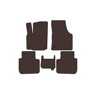 Tapis en caoutchouc Carsuit (2 rangées, 7 places, marron) photo 1