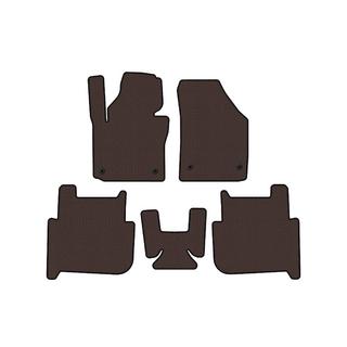 Tapis en caoutchouc Carsuit (2 rangées, 2006-2010, 7 places, marron) Volkswagen Touran 2003-2010 photo 1