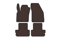 Volvo C70 2006-2010 Tapis en caoutchouc Carsuit (Cabriolet, marron) photo 1
