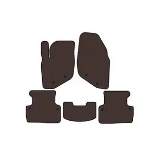 Tapis en Caoutchouc Carsuit (Marron) photo 1
